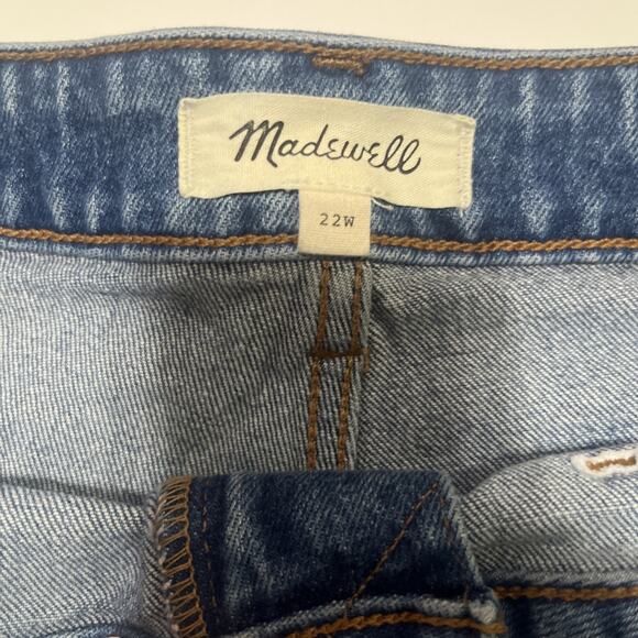 Madewell Sz 22W The Denim Emmett Short: Patch Pocket Edition - Picture 9 of 12